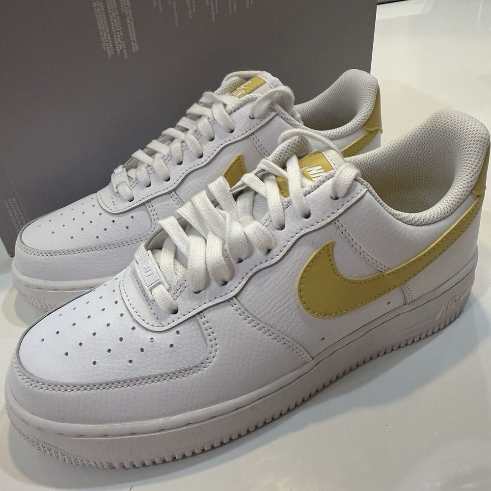 Nike Air Force 1 '07 315115-170 Sneakers Women's 6 White Leather Casual Shoes